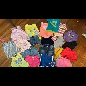 Girls summer lot size 4T/5T